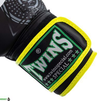 Перчатки боксерские TWN TW50 Желтый 12 унций MATE