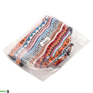 Сумка для фітнесу та йоги через плечо KINDFOLK Yoga bag SP-Sport FI-8364-1 помаранчевий-блакитний