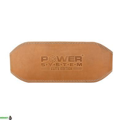 Пояс для важкої атлетики Power System Elite PS-3030 Natural S