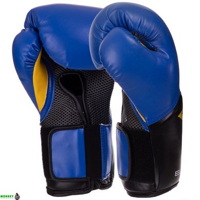 Перчатки боксерские EVERLAST PRO STYLE ELITE PP00001242 12 унций синий-черный