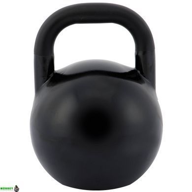 Гиря сталева чорна пофарбована Zelart TA-7795-16 16кг чорний