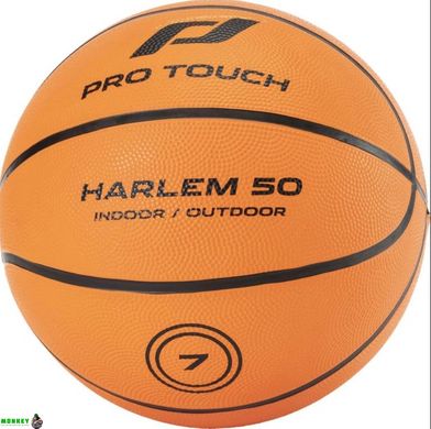 М'яч баскетбольний PRO TOUCH Harlem 50 чорно-помар