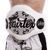 Пояс тренера кожаный FAIRTEX BPV2 Белый-черный