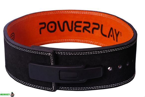 Пояс для тяжелой атлетики PowerPlay 5175 черно-оранжевый L