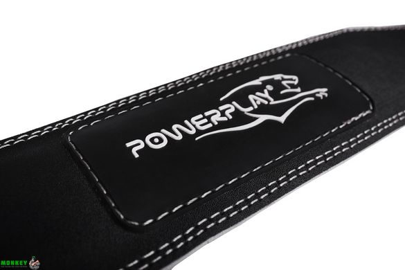 Пояс для тяжелой атлетики PowerPlay 5085 черно-красный XS