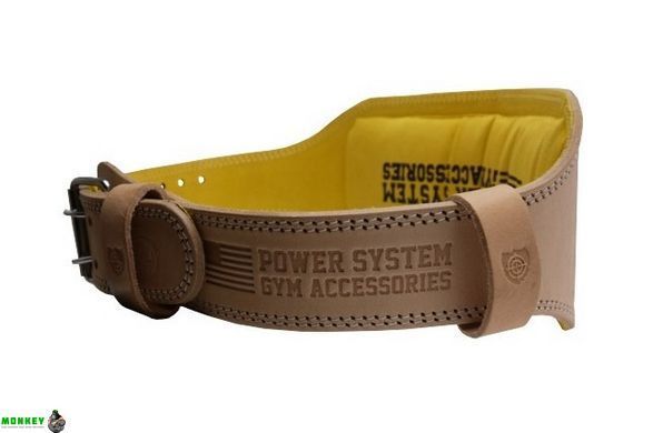 Пояс для важкої атлетики Power System Elite PS-3030 Natural S