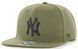 Кепка 47 Brand NEW YORK YANKEES BALLPARK CAMO оливковий, хакі Уні OSFA