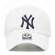 Кепка 47 Brand NY YANKEES білий Уні OSFA