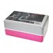 Блок для йоги двухцветный SportVida SV-HK0336 Pink/Grey