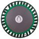 Фітнес батут круглий FI-2906 102см чорний-зелений