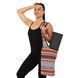 Сумка для фітнесу та йоги через плечо KINDFOLK Yoga bag SP-Sport FI-8364-1 помаранчевий-блакитний