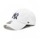 Кепка 47 Brand NY YANKEES білий Уні OSFA