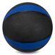 М'яч медичний медбол Zelart Medicine Ball FI-5122-9 9кг сірий-синій