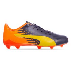 Бутсы футбольная обувь SP-Sport PM 947-2 размер 40-45 (верх-TPU, подошва-RB, черный-оранжевый)