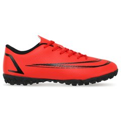 Сороконожки обувь футбольная LIJIN 2209-S3 размер 35-39 (верх-PU, подошва-резина, оранжевый)