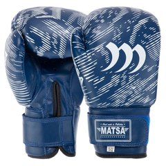 Боксерські рукавиці PVC MATSA MA-7762 2-12 унцій кольори в асортименті
