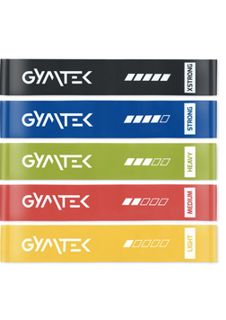 Набір резинок для фітнесу Gymtek 0,5-30 кг 5 штук 5907766661078