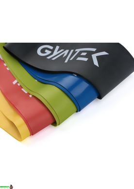 Набір резинок для фітнесу Gymtek 0,5-30 кг 5 штук 5907766661078