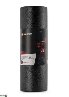 Массажный ролик (валик, роллер) Hop-Sport EPE 45 см черный