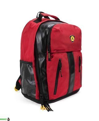 Рюкзак спортивний Nike JDN MOTO BACKPACK червоний, чорний Діт 48х32х23см 807421869649