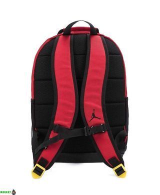 Рюкзак спортивний Nike JDN MOTO BACKPACK червоний, чорний Діт 48х32х23см 807421869649
