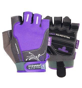 Рукавички для фітнесу і важкої атлетики Power System Woman&rsquo;s Power PS-2570 жіночі Purple XS