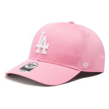Кепка MVP 47 Brand LOS ANGELES DODGERS RAISED BAS рожевий, сірий Уні OSFA