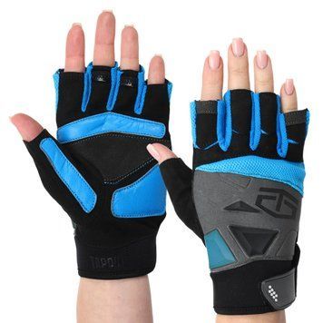 Перчатки спортивные TAPOUT SB168510 Черный-синий XL