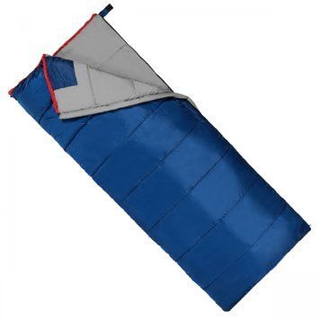Спальный мешок (спальник) одеяло SportVida SV-CC0067 -3 ...+21&deg;C L Blue/Grey