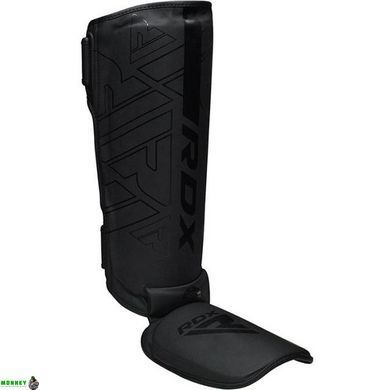 Захист гомілки та стопи RDX F6 KARA Shin Instep Guards Black L