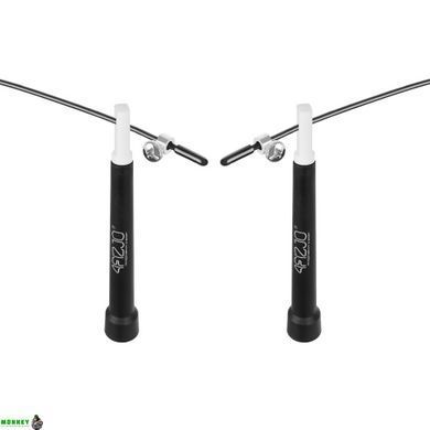 Скакалка швидкісна для кросфіту 4FIZJO Standard Black (P-5907739311511)