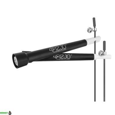Скакалка швидкісна для кросфіту 4FIZJO Standard Black (P-5907739311511)