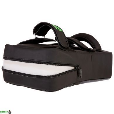 Пады для тайского бокса Тай-пэды ZELART VL-3091 40x26x10см 1шт черный-салатовый