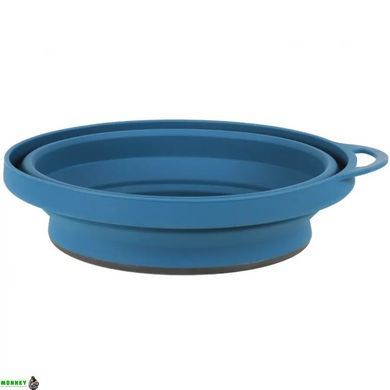 Lifeventure тарілка Silicone Ellipse Bowl navy blue