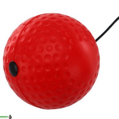 Пневмотренажер для бокса fight ball SP-Sport BO-0374B черный-красный