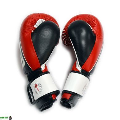 Рукавички боксерські THOR THUNDER 16oz / PU / червоні
