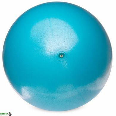 Мяч для пилатеса и йоги Pilates ball Mini Pastel Zelart FI-5220-25 25 см бирюзовый
