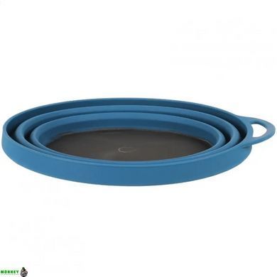 Lifeventure тарілка Silicone Ellipse Bowl navy blue