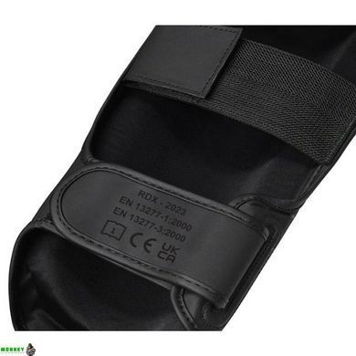 Захист гомілки та стопи RDX F6 KARA Shin Instep Guards Black L