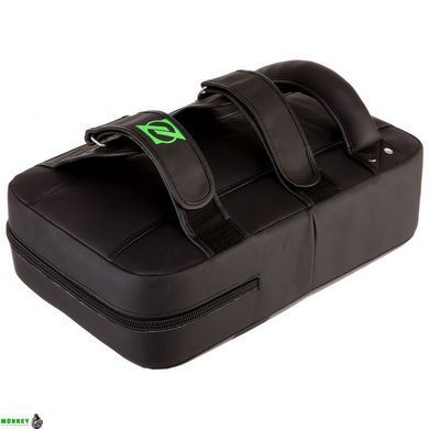 Пады для тайского бокса Тай-пэды ZELART VL-3091 40x26x10см 1шт черный-салатовый