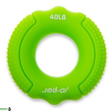 Эспандер кистевой Кольцо JELLO FI-1788 Желтый 20LB нагрузка