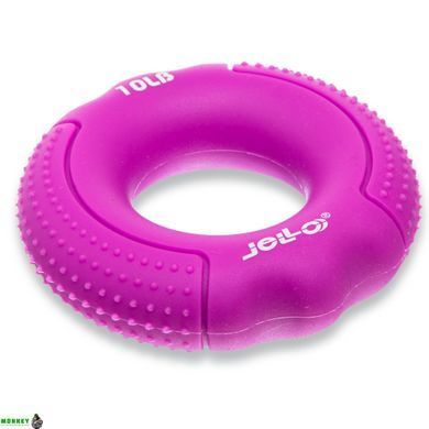 Эспандер кистевой Кольцо JELLO FI-1788 Желтый 20LB нагрузка