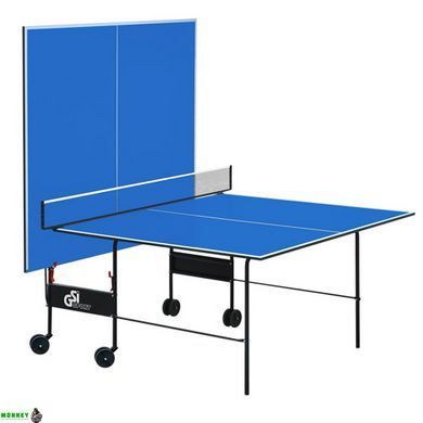 Стіл для настільного тенісу GSI-Sport Indoor Gk-2 MT-4690 синій