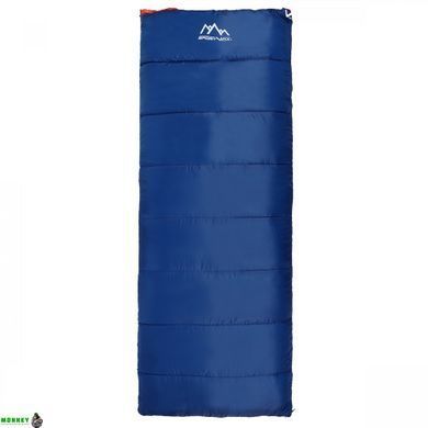 Спальный мешок (спальник) одеяло SportVida SV-CC0067 -3 ...+21&deg;C L Blue/Grey