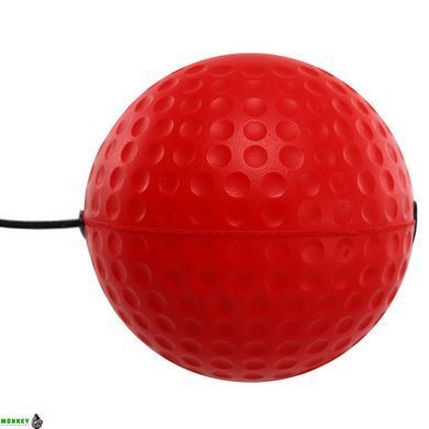 Пневмотренажер для бокса fight ball SP-Sport BO-0374B черный-красный