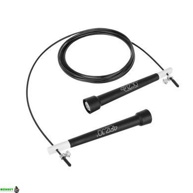Скакалка швидкісна для кросфіту 4FIZJO Standard Black (P-5907739311511)