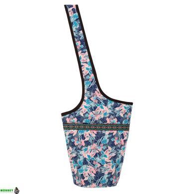Сумка для фітнесу та йоги через плечо KINDFOLK Yoga bag SP-Sport FI-8364-2 рожевий-блакитний