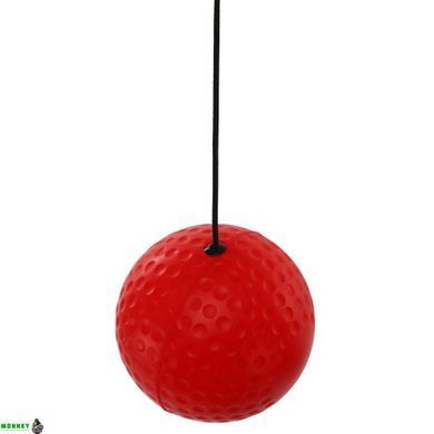 Пневмотренажер для бокса fight ball SP-Sport BO-0374B черный-красный