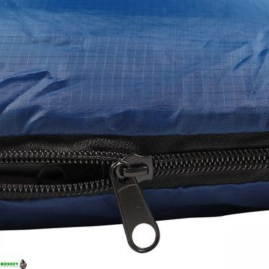 Спальный мешок (спальник) одеяло SportVida SV-CC0067 -3 ...+21&deg;C L Blue/Grey