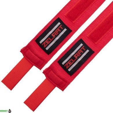 Бинты боксерские хлопок Zelart BO-2895 Черный 3м